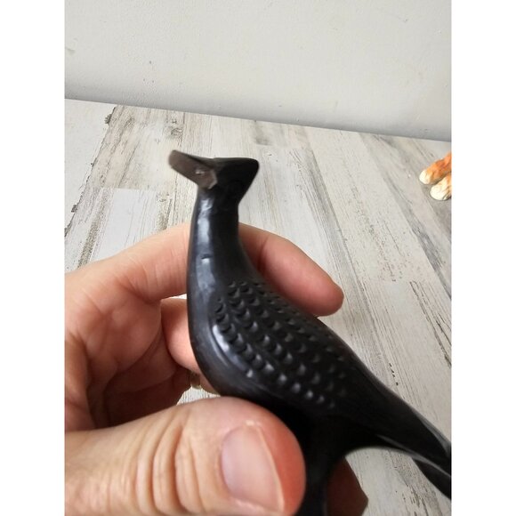 Vintage bird unique statue figurine mini rooster whistle as is‎ set - Picture 4 of 13